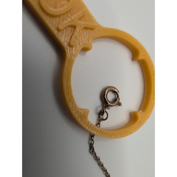 925 Vtg Hamas Hand Of Fatimata Evil Eye Blue beveled Beads Goldtone bracelet - Picture 9 of 11